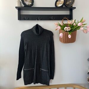 Michael Kors Women's Gray Turtleneck Sweater